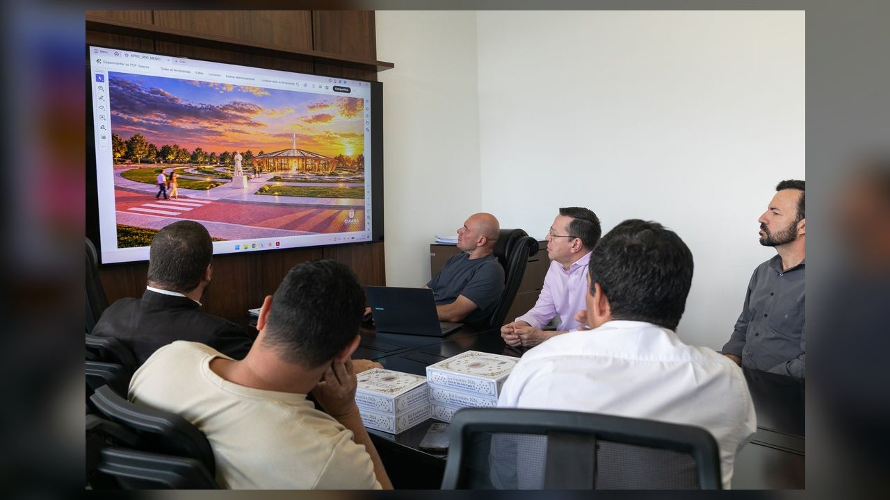 Prefeitura, Fiemt e Santuário articulam parceria para transformar Memorial João Paulo II em ponto turístico religioso