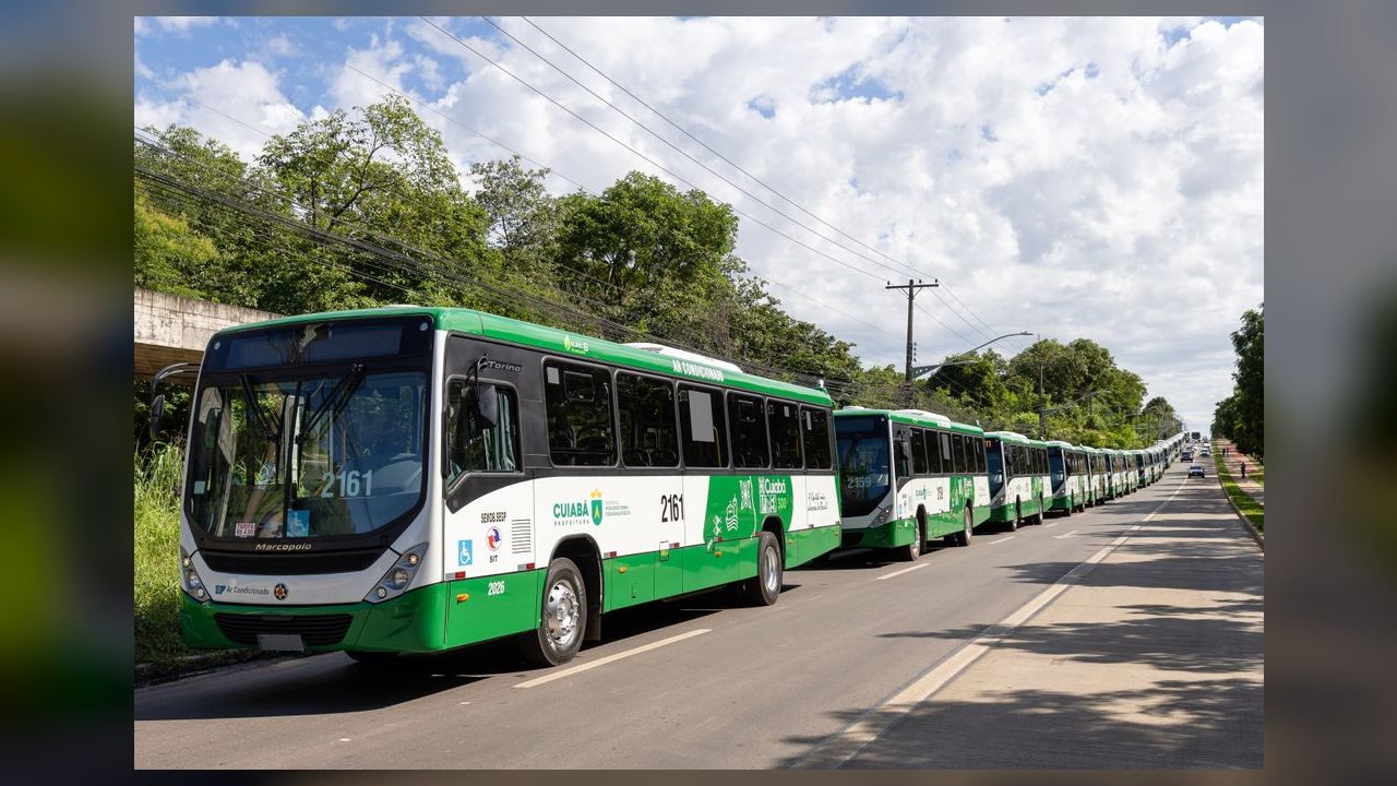 Cuiabá terá ônibus com frota completa e gratuidade no dia da eleição