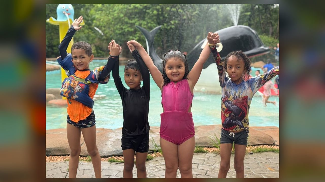 Rede municipal de Barra do Garças leva 7 mil alunos ao Parque das Águas Quentes na Semana da Criança