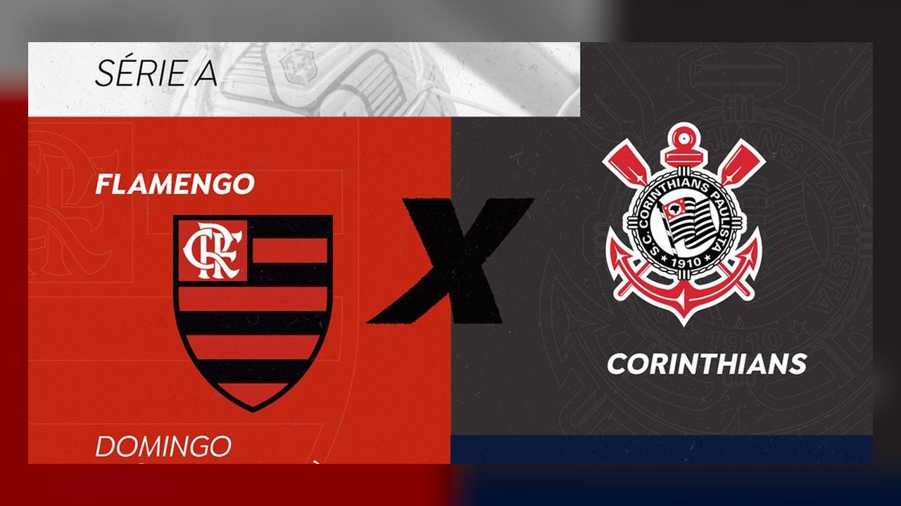 Flamengo e Corinthians se enfrentam neste domingo com transmissão da Rádio Nacional