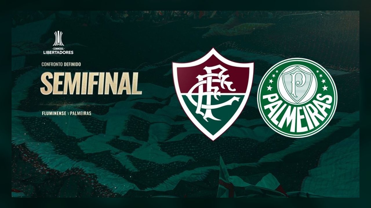 Fluminense enfrenta Palmeiras nas semifinais da Libertadores