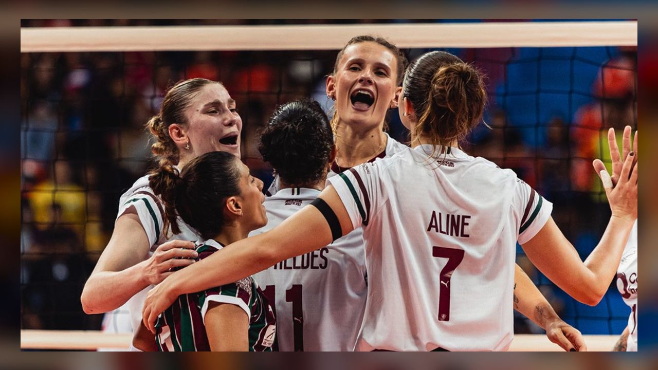 Fluminense enfrenta Flamengo e Praia Clube em torneio de vôlei em Niterói