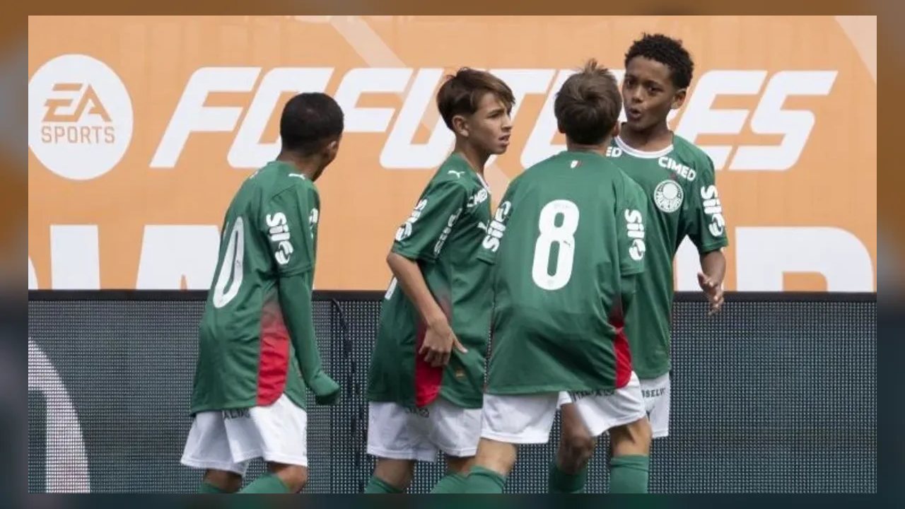 Sub-12 do Palmeiras disputa torneio internacional da LaLiga em Orlando