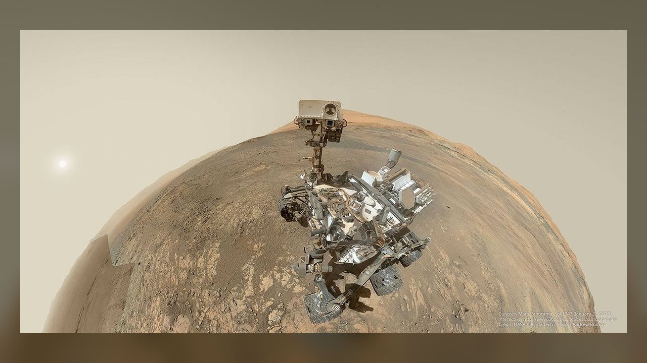 Curiosity completa 1 km de subida no Monte Sharp e NASA divulga autorretrato histórico em Marte