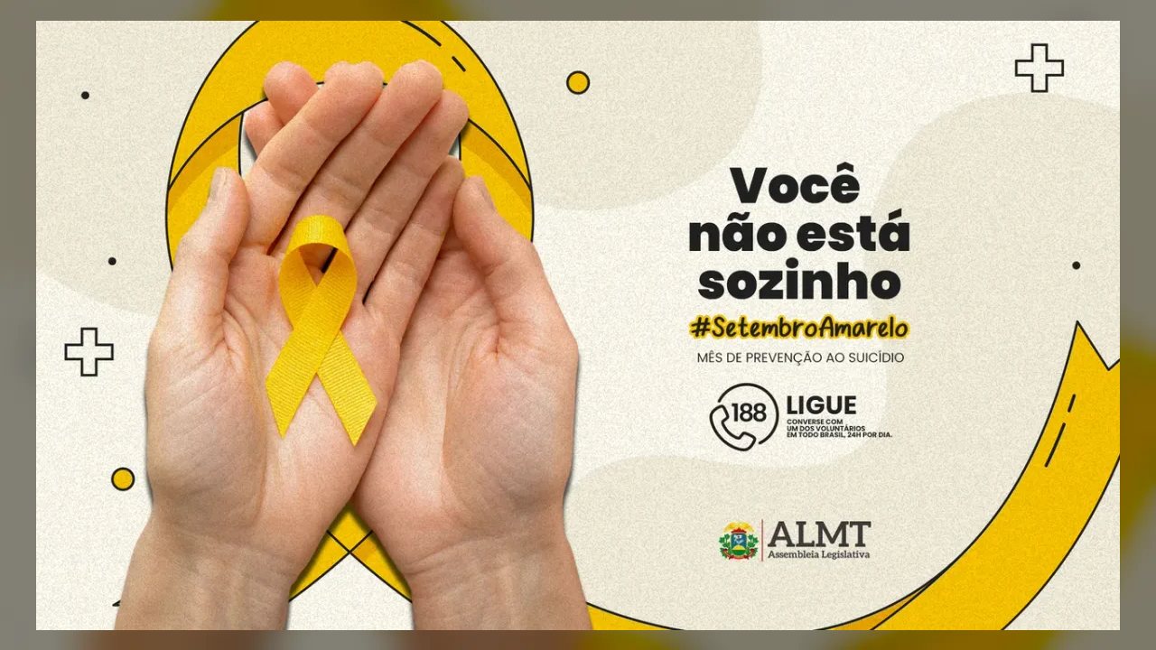 ALMT expande campanha do Setembro Amarelo para Procuradorias da Mulher em municípios de MT