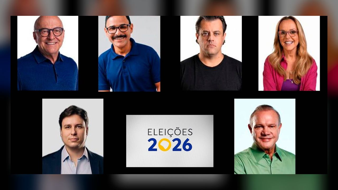 Eleição em MT: seis nomes disputam o governo do estado em 2026